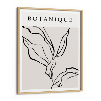 Botanique Exhibition Poster Nook At You Matte Paper Wooden Frame