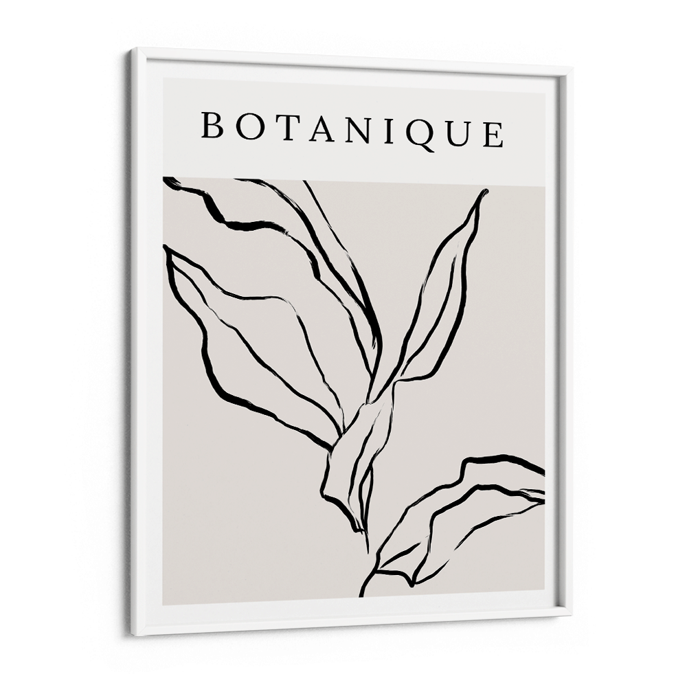 Botanique Exhibition Poster Nook At You Matte Paper White Frame