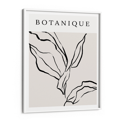 Botanique Exhibition Poster Nook At You Matte Paper White Frame