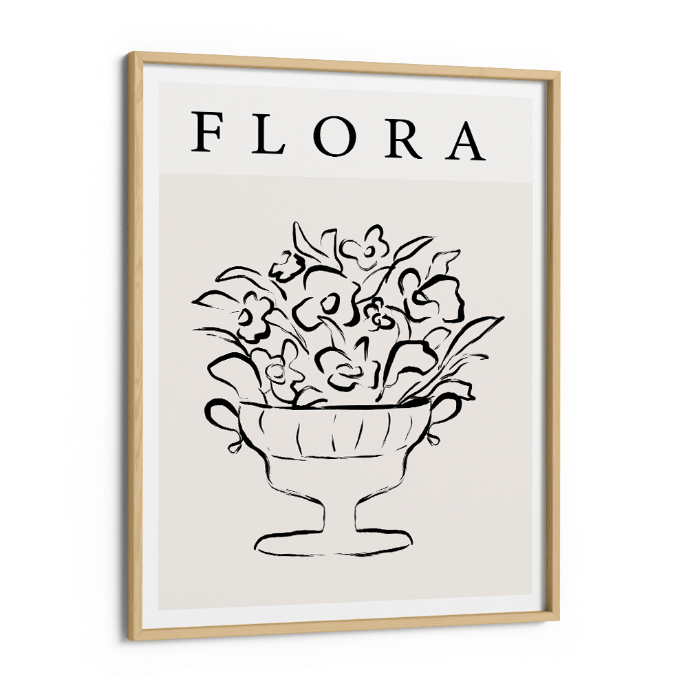 Flora Exhibition Poster Nook At You Matte Paper Wooden Frame