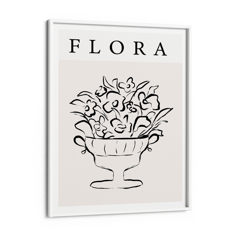 Flora Exhibition Poster Nook At You Matte Paper White Frame