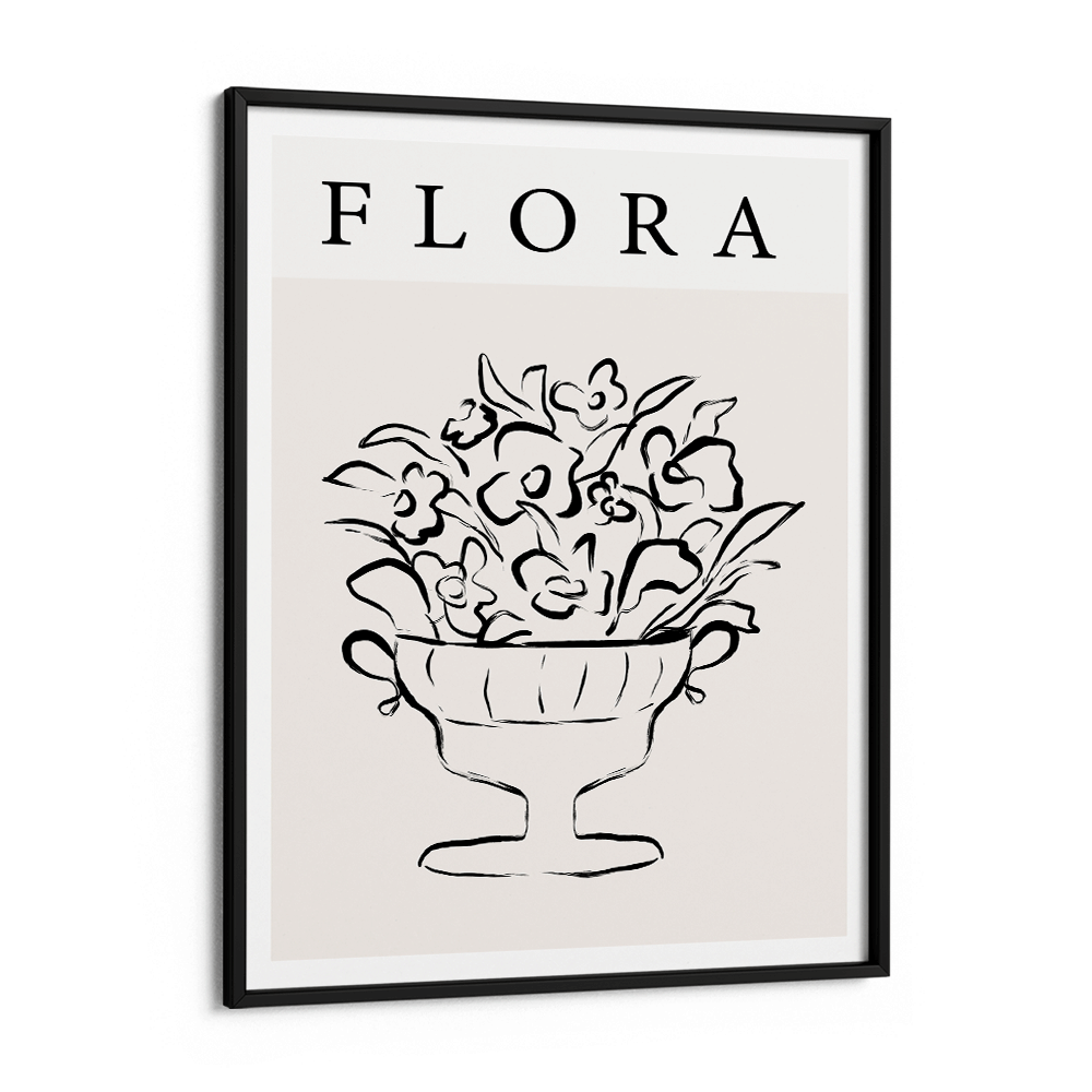 Flora Exhibition Poster Nook At You Matte Paper Black Frame