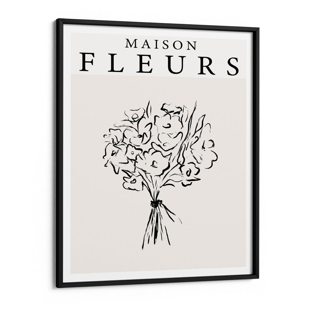 Maison Fleurs Exhibition Poster Nook At You Matte Paper Black Frame