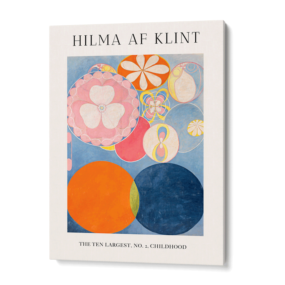 Hilma AF Klint - No. 2 Childhood Nook At You Canvas Gallery Wrap