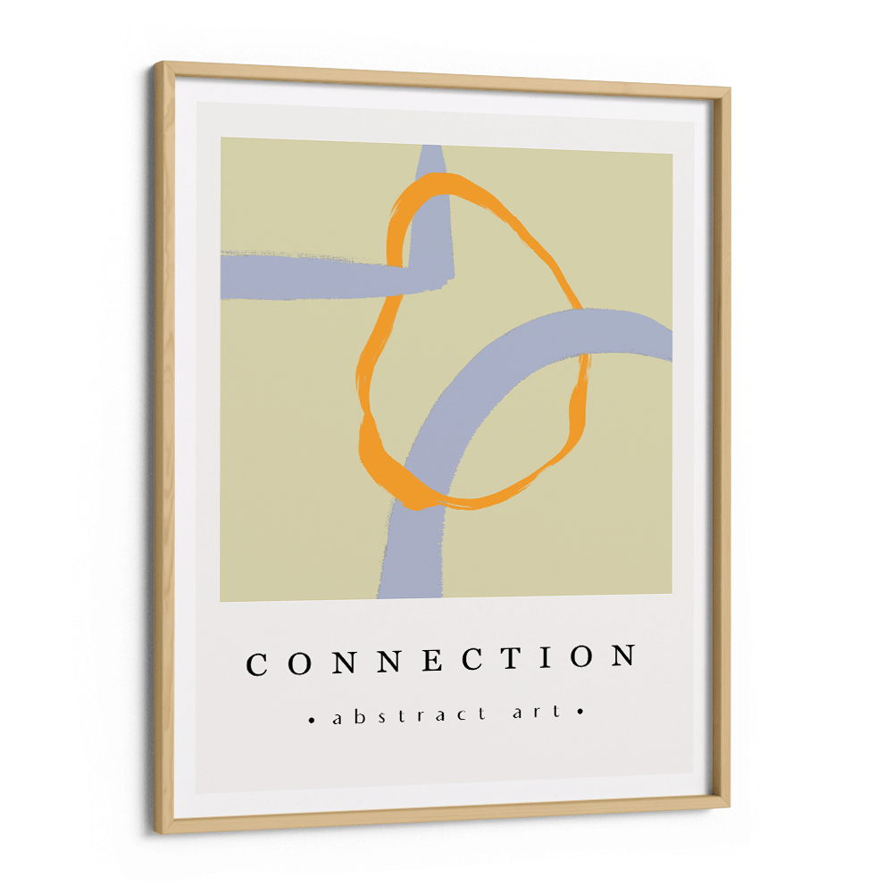 Connection Exhibition Poster Nook At You Matte Paper Wooden Frame