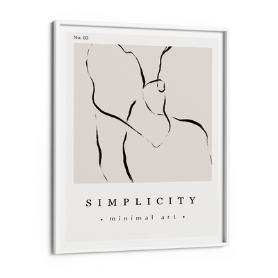 Simplicity Exhibition Poster Nook At You Matte Paper White Frame