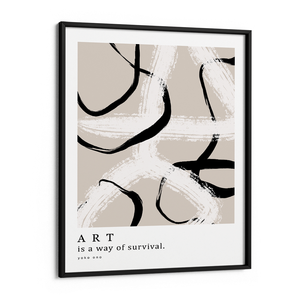 A.R.T Exhibition Poster Nook At You Matte Paper Black Frame
