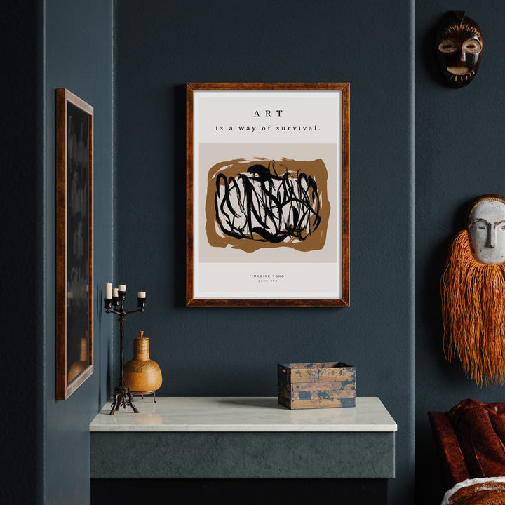 A.R.T Exhibition Poster #2 Nook At You Matte Paper Rolled Art