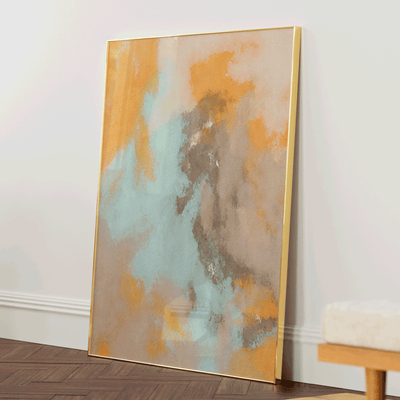 Evanescent Fall Nook At You Matte Paper Gold Metal Frame