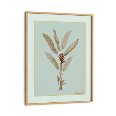 Plantain Tree II - Coast Nook At You Matte Paper Wooden Frame