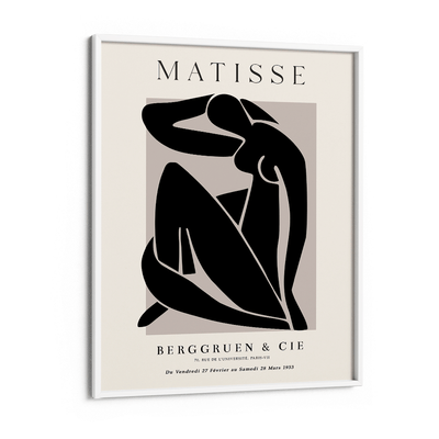 Matisse Woman Exhibition Poster Nook At You Matte Paper White Frame