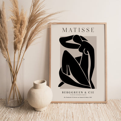 Matisse Woman Exhibition Poster Nook At You Matte Paper Rolled Art
