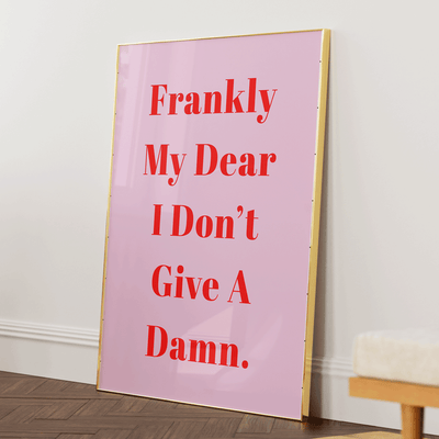 Frankly! Nook At You Matte Paper Rolled Art