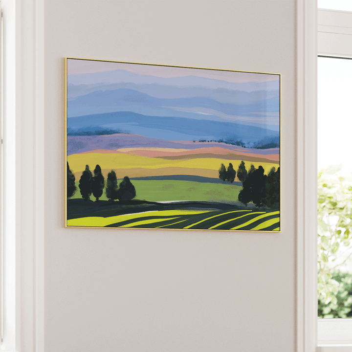 Fronts of Celebration Nook At You Matte Paper Gold Metal Frame