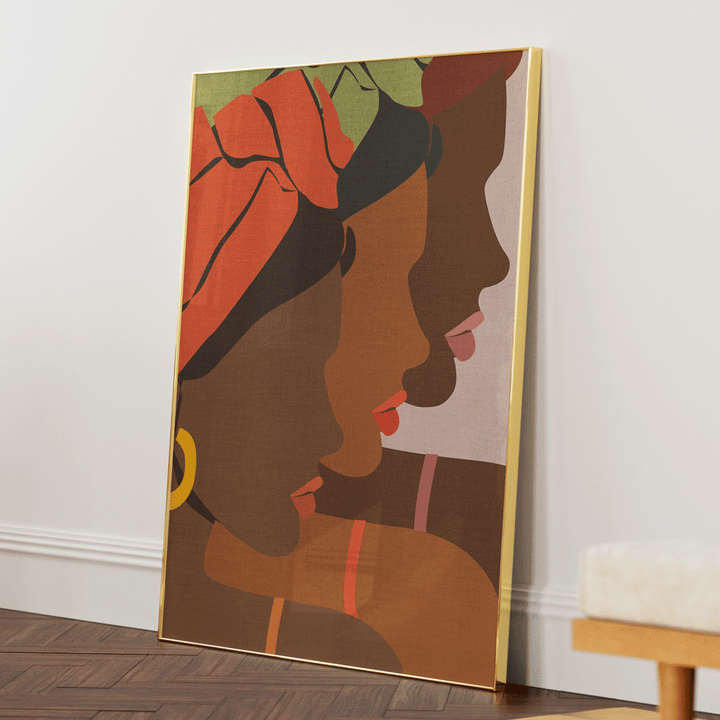 Faith of Celebration Nook At You Matte Paper Gold Metal Frame