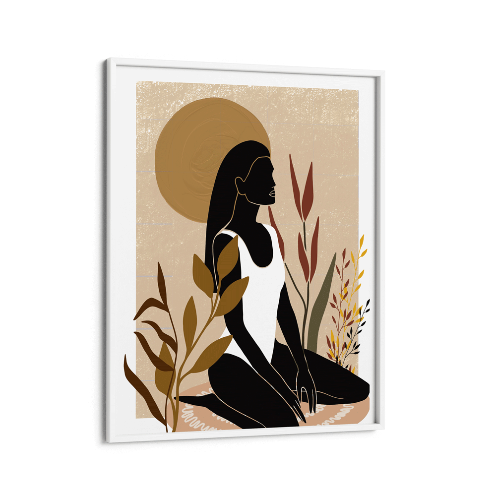 Miracle of Earth Nook At You Matte Paper White Frame