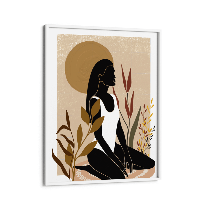 Miracle of Earth Nook At You Matte Paper White Frame