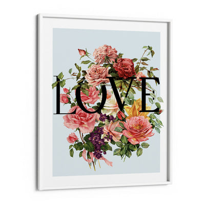 L.O.V.E Nook At You Matte Paper White Frame