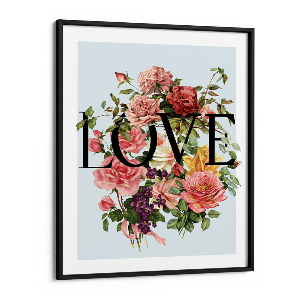 L.O.V.E Nook At You Matte Paper Black Frame