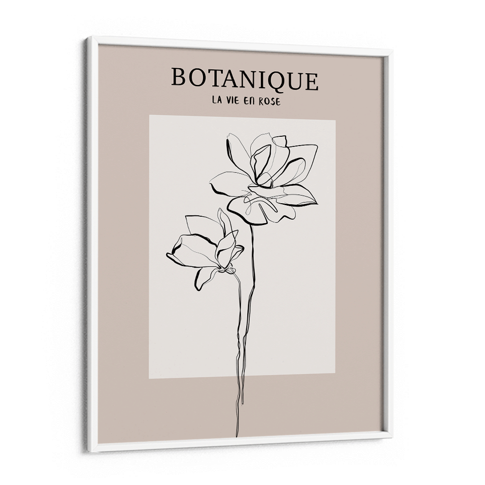 La Vie En Rose Nook At You Matte Paper White Frame