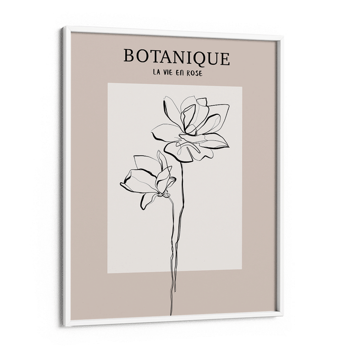 La Vie En Rose Nook At You Matte Paper White Frame