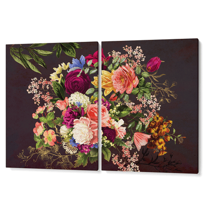 Floral Explosion Nook At You Canvas Gallery Wrap
