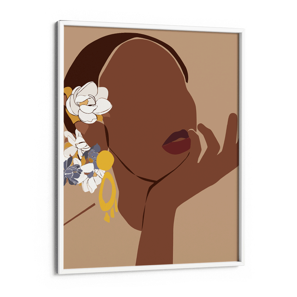 Ponder Nook At You Matte Paper White Frame