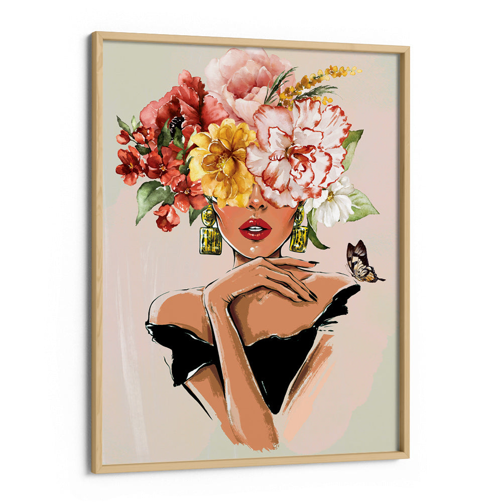 Flowers of Life Nook At You Premium Luster Paper Wooden Frame