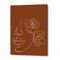 Floral Passion - Burnt Orange