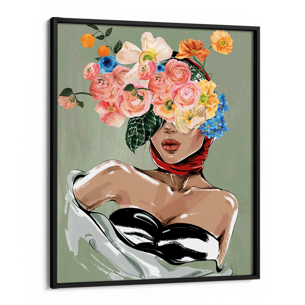 Eminent - Green Nook At You Matte Paper Black Frame