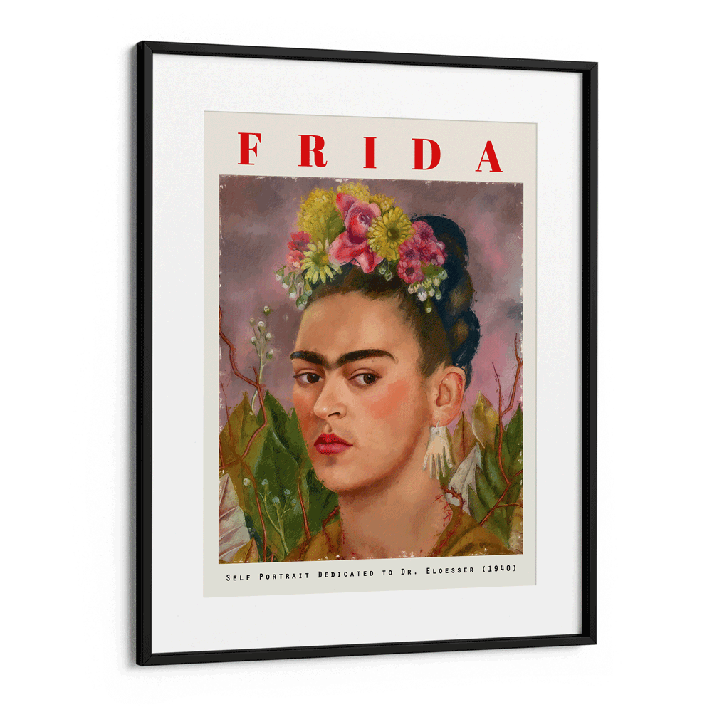 Frida Kahlo - Self Portrait, Dedicated to Dr Eloesser (1940) Nook At You  