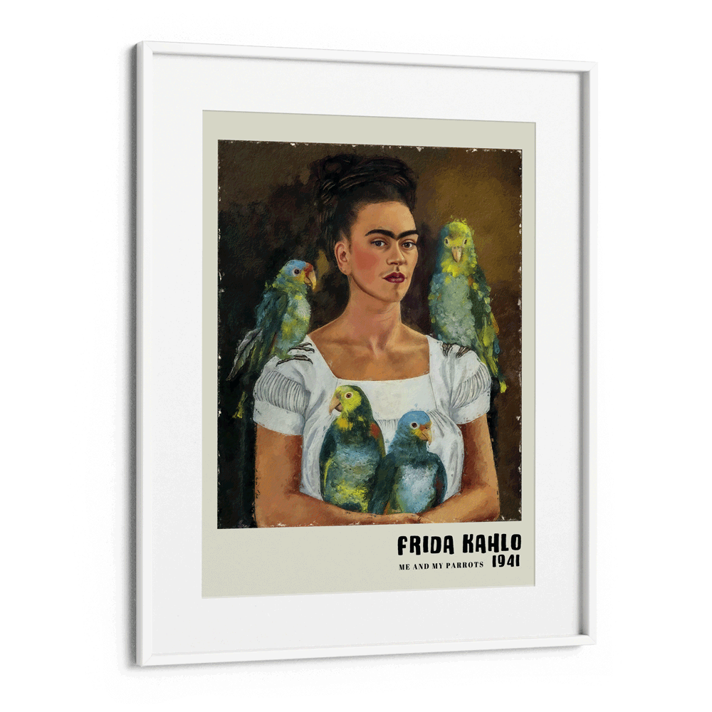 Frida Kahlo - Me & My Parrots (1941) Nook At You  