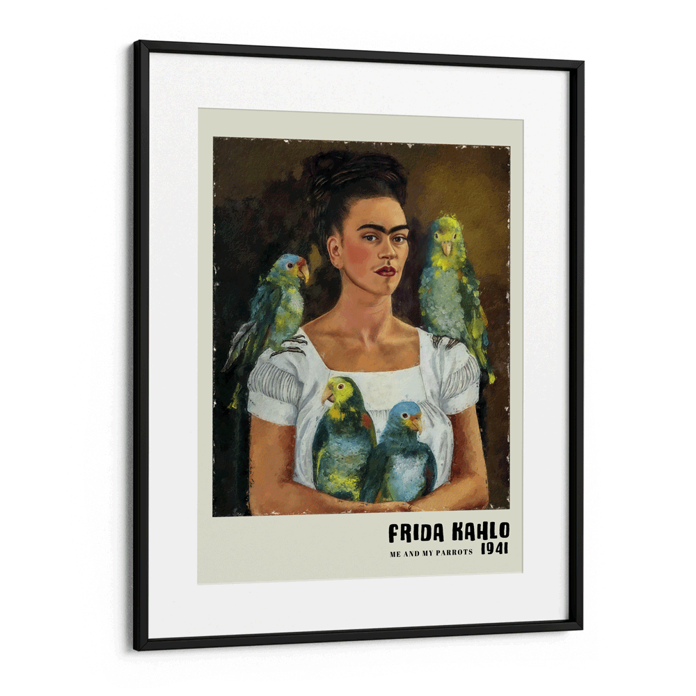 Frida Kahlo - Me & My Parrots (1941) Nook At You  