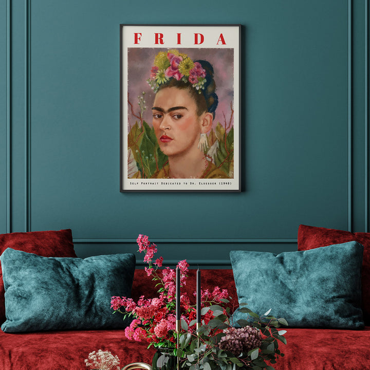 Frida Kahlo - Self Portrait, Dedicated to Dr Eloesser (1940) Nook At You  