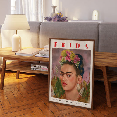 Frida Kahlo - Self Portrait, Dedicated to Dr Eloesser (1940) Nook At You Matte Paper Rolled Art