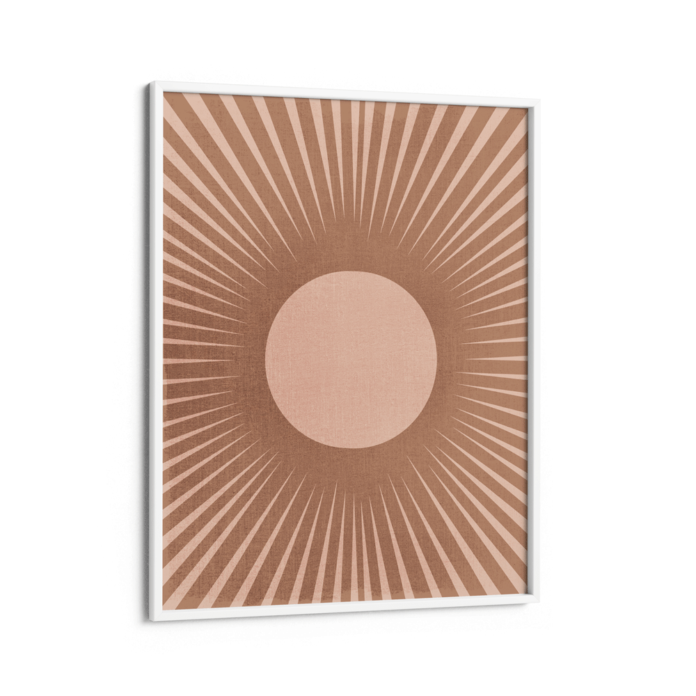 Bohemian Rays Nook At You Matte Paper White Frame