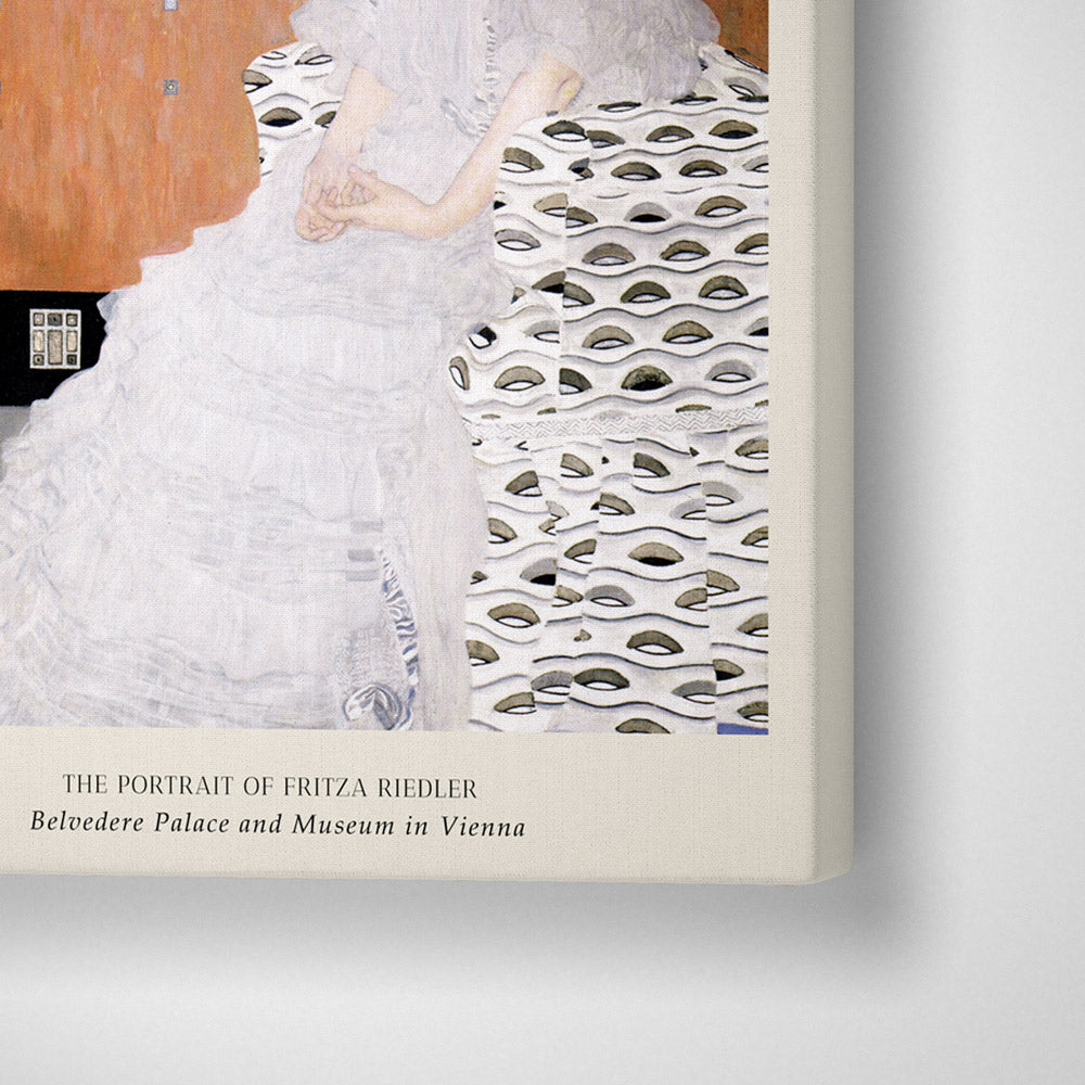 Gustav Klimt - The Portrait Of Fritza Riedler Nook At You Canvas Gallery Wrap
