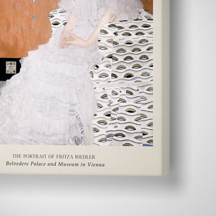 Gustav Klimt - The Portrait Of Fritza Riedler Nook At You Canvas Gallery Wrap