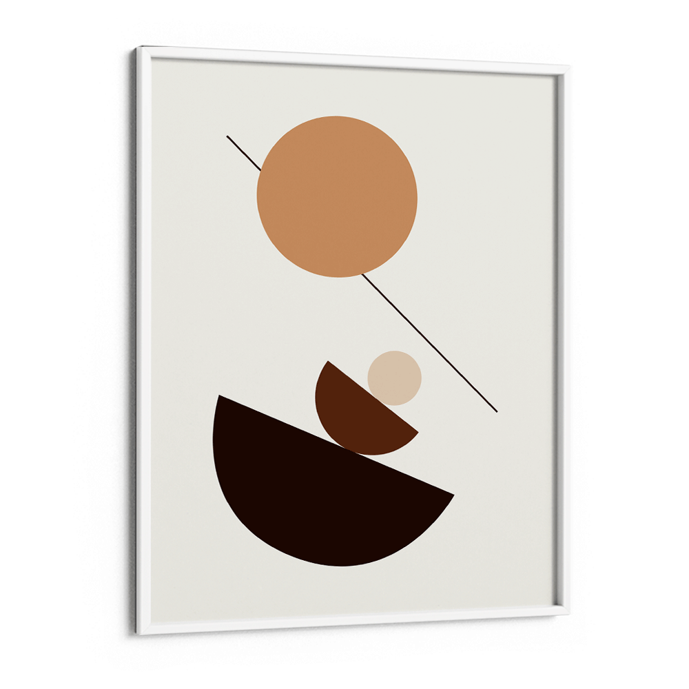 Art & Geometry - I Nook At You Matte Paper White Frame