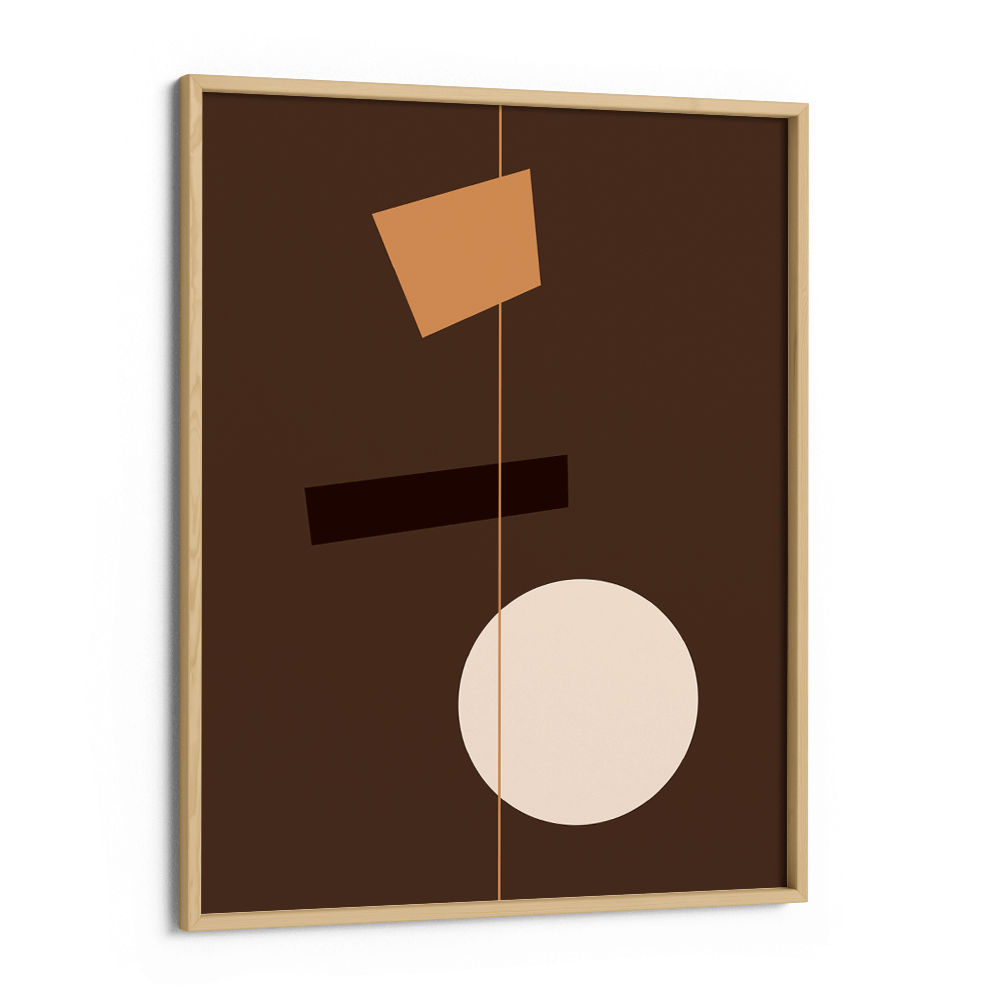 Art & Geometry - II Nook At You Matte Paper Wooden Frame