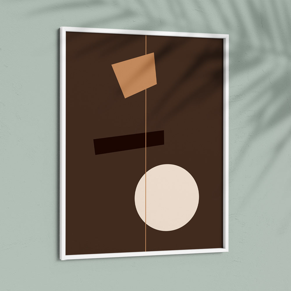 Art & Geometry - II Abstract Painting-Nook At You