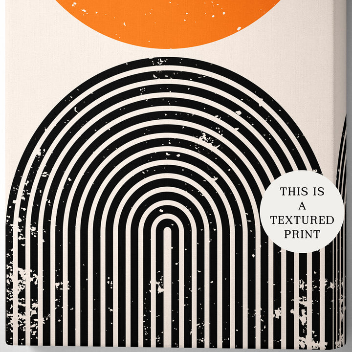 Textured Burnt Orange Geometric Nook At You  