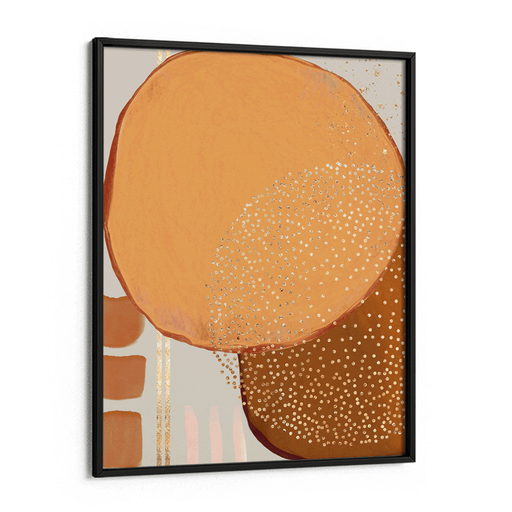 Golden Flight Abstract Wall Art-Rolled Art-Nook At You