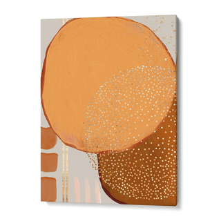 Golden Flight Abstract Wall Art