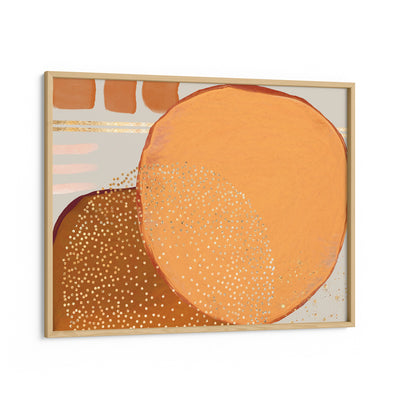 Golden Flight (Horizontal) Nook At You Matte Paper Wooden Frame