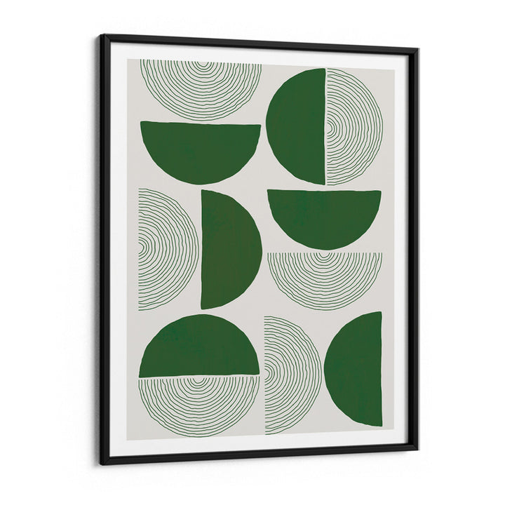 Passage - Green Abstract Painting-Rolled Art-Nook At You