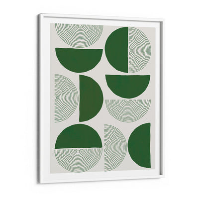 Passage - Green Nook At You Matte Paper White Frame