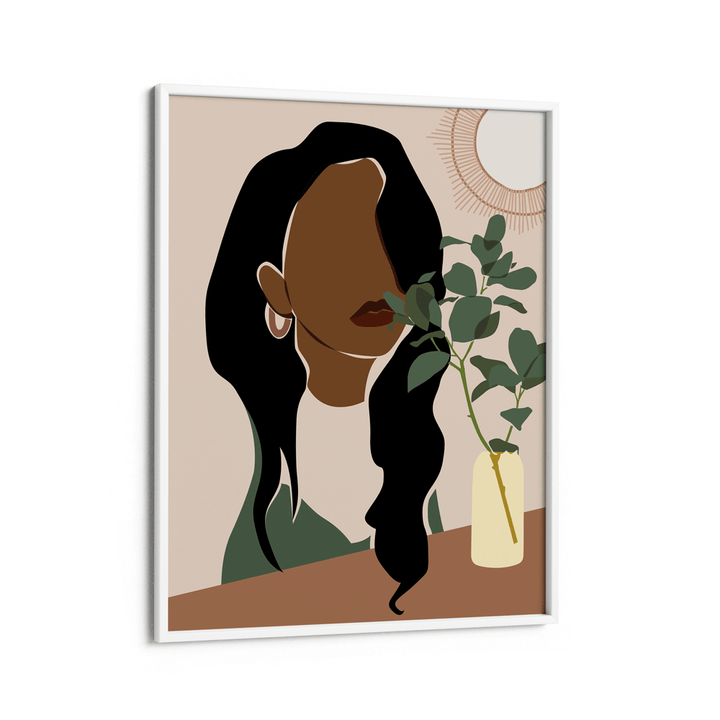 Judgment of Solitude Nook At You Matte Paper White Frame