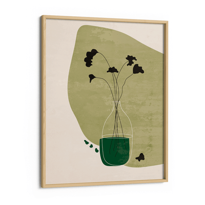 Fragile Oath - Green Nook At You Matte Paper Wooden Frame