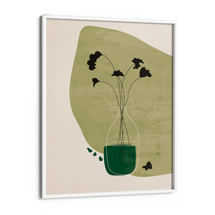 Fragile Oath - Green Nook At You Matte Paper White Frame